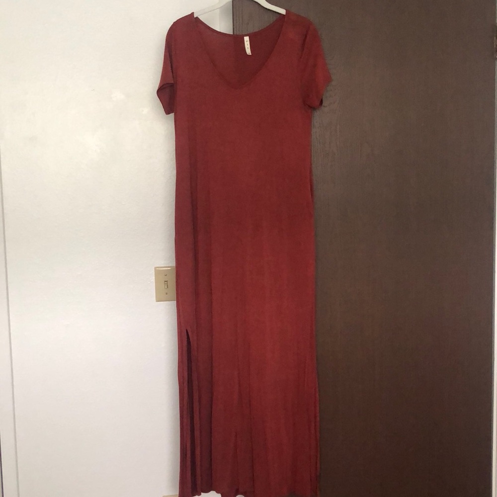 Burnt Orange Maxi